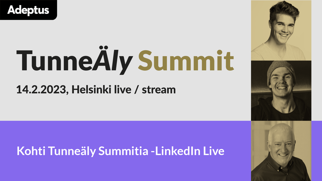 Adeptus_TunneAlySummit2023_some_LI_live_event_header_Puhujat_1774x998