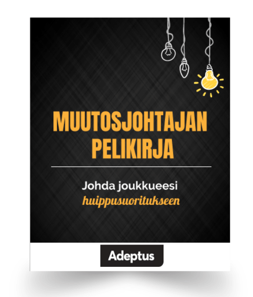 Muutosjohtajan pelikirja