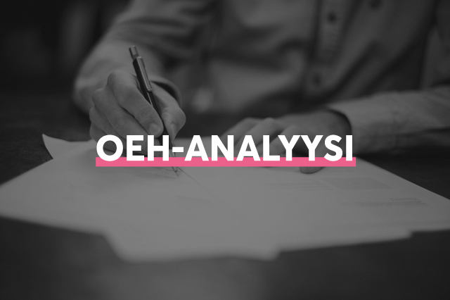 OEH-analyysi ei pääty hyötyihin